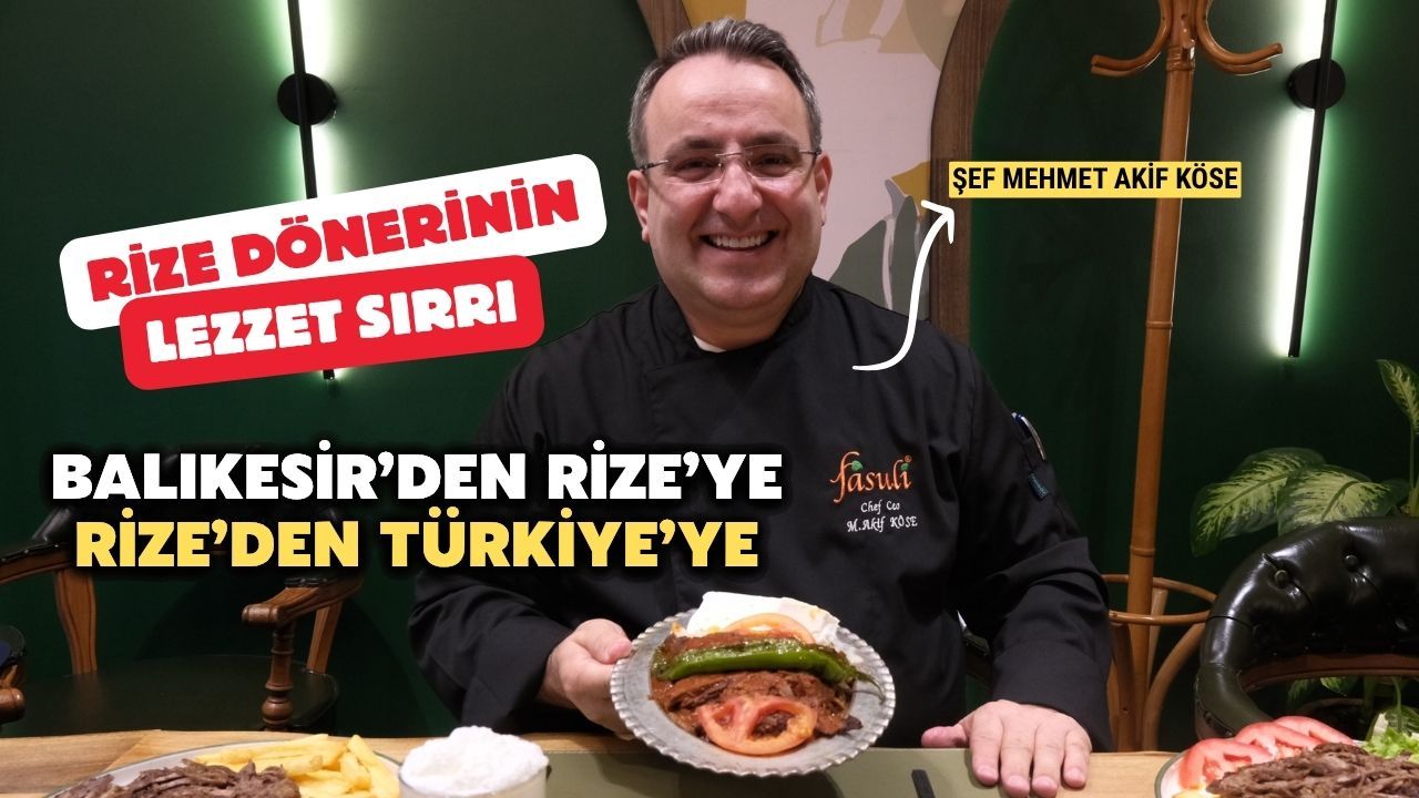 Rize Dönerinin Lezzet Sırrı Özel Sosu